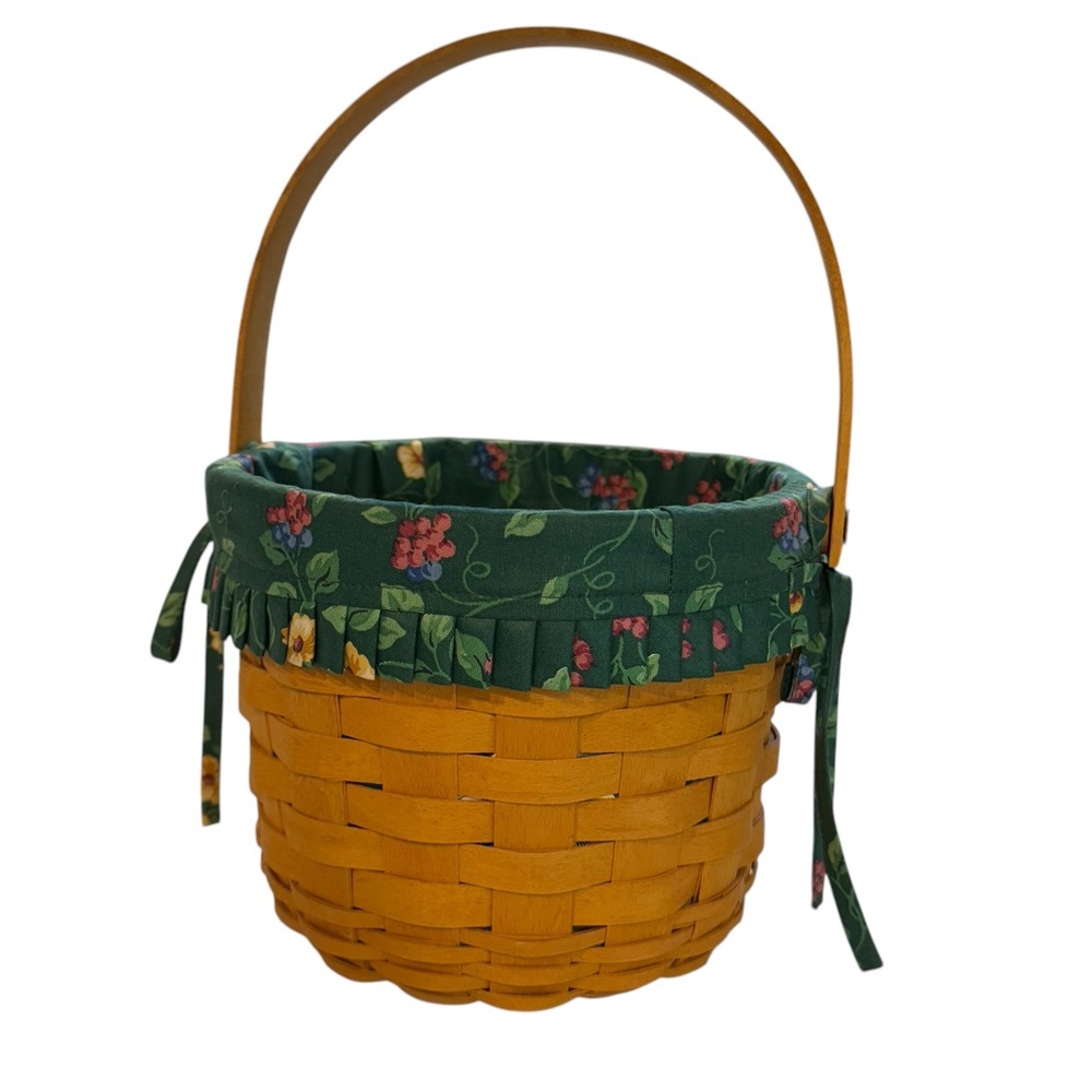 Longaberger 1996 fruit basket large vintage EUC